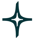 Dark teal star icon